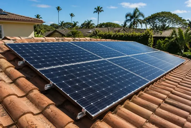 Installation de panneaux solaires à Carsan